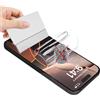 Renwox 2pcs Pellicola Idrogel Opaca Anti-Impronta Per iPhone 17 6.3 Flessibile Anti-Glare Pellicola di Vetro Non Temperato A Prova di Esplosione HD Clear