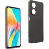 REY Cover in Gel TPU Nera per Oppo A98 5G - F23 5G - A1 5G, Ultra Sottile 0,33 mm, Morbido Flessibile, Custodia Silicone