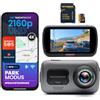 Nextbase® 622GW Dash cam Auto | Modalità di Parcheggio 24/7 | Dashcam Auto 4K 2160p 30fps | Schermo Tattile da 3 Telecamera | Camera con Angolo di visione 140° | MicroSD da 64 GB Inclusa
