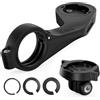 TUSITA Supporto Anteriore a Filo Compatibile con Wahoo Elemnt GPS Computer da Bici, Quarto di Giro a Adattatore per Montaggio su Flangia a Frizione Incluso