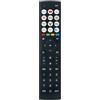 AULCMEET Telecomando vocale di ricambio ERF2N36 Fit for Hisense TV 65E7KQ PRO; 65E77KQ PRO; 65E78KQ PRO; 65E79KQ PRO; 65E7KQTUK PRO; 65E77KQTUK PRO; 75E7KQ PRO; 75E77KQ PRO; 75E78KQ PRO; 75E79KQ PRO