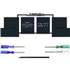 STAIGO A1820 A1707 Batteria di ricambio per laptop Pro 15 pollici Late 2016/Mid 2017 [11.4V 6680mAh/76.15Wh ]