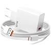 DECSZDY 67W USB C Caricabatterie Compatibile con Xiaomi 17T 15 14 Ultra 14T/13T/13T Lite Redmi Note 15/14/13 Pro+ 12/11Pro A5 A3 15C 13C K60 K50 Xiaomi Poco F7 X6 M6 X5 Cavo di carica cellulari