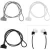 eROOSY 3 cinturini magnetici per AirPods, in silicone, per accessori per auricolari wireless, in morbido silicone, anti-smarrimento, compatibili con AirPods Pro/3/2/1