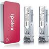 ipolex 2 PCS Transcepteur 1G SFP SX Multimode LC, Module Mini-GBIC 1000Base-SX Compatible avec Cisco GLC-SX-MMD, Ubiquiti UF-MM-1G, Meraki MA-SFP-1GB-SX, Netgear, Mikrotik, etc. (MMF, 850 nm, 550 m)