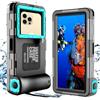ZLiME Custodia Impermeabile Smartphone IPX8 Porta Custodia Cellulare Impermeabile Universale Custodia Subacquea Sacchetto per iPhone 17 Pro 17 Air 16e 14 15 16 Pro 14 15 16 17 Pro Max Samsung S25 S24 Ultra