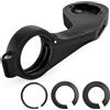 TUSITA Supporto Anteriore a Filo Compatibile con Wahoo Elemnt GPS Computer da Bici, Adatto per Manubri da 22.2mm, 25.4mm, 31.8mm