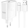 AIAUXAI Caricatore per Realme 100W, Ricarica Rapida per Super-Vooc Caricabatterie USB C Veloce con Cavo 1M 8A per Realme P3 16 Pro 15 14 12 C71 C85 per OPPO Find N6 X9 X8 Reno15 A5 per OnePlus 15R 13 Nord 5