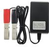 HUAREW Convertitore DC con batteria a coccodrillo, adattatore di ricarica per moto, 4 porte USB multiporta DC 12 V/24 V a 5 V, QC3.0, adatto per iPhone, iPad, Android e tablet caricabatterie