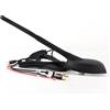 Qqmora Accessori Auto per lo Styling Dell'auto Antenna DAB + GPS + FM per Auto Amplificata Attiva Supporto per Tetto Superiore Impermeabile Antipolvere Universale,antenna
