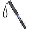 ARTCISE Treppiede da 65/165 cm, M03C-ST-EU, leggero e portatile, monopiede in fibra di carbonio per DSLR, fotocamera reflex digitale, colore: nero