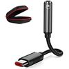 iMangoo Adattatore USB C a Jack 3.5mm, Adattatore USB Type-C DAC Aux Femmina Audio per Samsung S20 FE,Cuffie Auricolare Adattatore per S20 S20+ Note 20 Ultra OnePlus Nord 8T 8 8Pro 7T Google Pixel 5