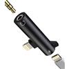 zoyuzan Adattatore Lightning per Jack 3,5 mm Aux Car Dongle 2 in 1 Caricabatterie per Apple per iPhone 14 13 12 11 Pro MAX per iPad Mini cuffie Accessori Cavo Audio Convertitore