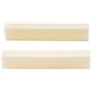 Musiclily Basic Capotasto in Osso Grezzo Saddle Blank 52x6x10mm 2 Pezzi