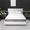 Memory Matratzen Materasso 160 x 200 h2 h3, altezza 26 cm, grado di durezza H2/H3, 7 zone, doppio materasso in schiuma fredda, adatto per camere da letto in famiglia (160 x 200 x 26 cm)