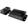 Logilink Extender USB su Cavo Cat.5/5e/6 fino a 50m con Hub 4 Porte, PoE