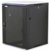 Intellinet Armadio Rack 19'' a muro 12 unità sezione unica prof. 600mm Nero