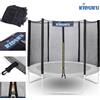 KIDUKU rete di ricambio per trampolino Ø 305 cm - rete di sicurezza a 8 pali rete di ricambio per trampolino