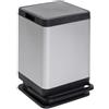 DEA-home DEA HOME Tokyo Cestino 60 L Nero/Alluminio Z0461RAA10400