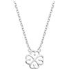 Sofia Milani - Collana da Donna in Argento 925 - Ciondolo a Quadrifoglio - N0564