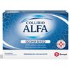 Dompe' Farmaceutici Collirio Alfa Occhio Secco 0,4% Collirio, Soluzione Acido Ialuronico Sale Sodico