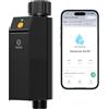 WOOX Programmatore Irrigazione WiFi Intelligente, Senza Hub Richiesto 2,4GHz Timer Irrigazione, App/Controllo Vocale, IP65 Impermeabile Centralina Irrigazione Automatica, Ritardo Pioggia & Manuale