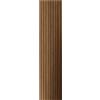 Set 10 Pannelli Decorativi 120x30 cm Rivestimento Murale Effetto Legno in PVC Noce Chiaro