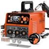 FEIFANKE MIG135 Saldatrice A Filo Continuo No Gas 135A 230V Saldatrice Inverter IGBT Mini Synergistic 3 In 1 TIG Elettrodo Saldatrice A Filo Avanzamento Rapido Del Filo Compatibile con Filo E308LFC-O