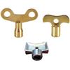 KAIISSA Chiave del Radiatore Chiave del Rubinetto Manopola del Rubinetto Dell'acqua Interruttore Chiave Dell'attrezzo Idraulico Assortimento di Chiavi del Misuratore Della Valvola di Spurgo del Radiatore
