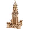 Faro Di Alessandria 3D Puzzle - Kit Fai Da Te per Adulti 3D Puzzle in Legno per