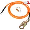 IGTOPS Kit di corde Flip-Line con nucleo in acciaio da 12mm*2,4/3m/3,6m, cordino con nucleo in acciaio e moschettone Triple Lock regolabile, bassa elasticità, per sicurezza anticaduta, addetti alla