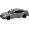 Herpa modello ridotto Audi A5 Sportback, grigio Nardo, miniatura scala 1:87, pezzo da collezione, Made in Germany, modello di plastica