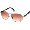 GUESS Women's Metal Aviator Sunglasses