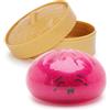 Toyland® Giocattolo sensoriale antistress rosa acceso e lucido a forma di raviolo bao con scatola di plastica per la cottura a vapore - Giocattolo antistress per bambini - Età 3+