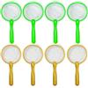 Toyandona,10 retine da pesca per bambini, piccole reti da pesca, giocattolo da bagno, strumento di apprendimento precoce per l'osservazione dei bambini e dei bambini (colore casuale)