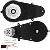 Ayolofei 2 pezzi motore elettrico RS550 12 V 40000 RPM, scatola di trasmissione motore elettrico per auto bambini, ricambio per auto elettrica per bambini
