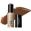MÁDARA CC GO Stick CC colorato con ceramidi SPF30#80 Fudge - Stick correttore 3 in 1 con protezione solare minerale, uniforma il tono della pelle, copre arrossamenti e macchie