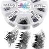 WENDY LASHES Ciglia Volume Extension 8D Estensioni Russo 500 Fans 0.07mm C Curl 13-20mm Misto Ciuffetti Premade Fans per Estensioni Finte