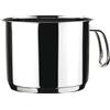ABERT - Bollilatte in acciaio inox 18/10 Linea Daily Plus - h12 cm diametro 14 cm
