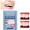 Rakiuty Kit Di Riempimento Temporaneo Dente, Dente Provvisorio, Kit Otturazione Denti, Denti Finti Modellabili Per il Fissaggio, Riempimento Del Dente Rotto Mancante, Scatto Istantaneo e Sorriso Sicuro,25g