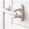 Your Day Mate Blocca Maniglia, 2 pezzi, Bianco, per Bambini e Animali Domestici, Blocca porte e finestre, con Adesivo speciale, Chiusura di Sicurezza per Bambini, Blocca Maniglia per Porte, Sicurezza Blocca porte