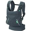 Infantino - Marsupio Cuddle Up - Motivo Orso - Ergonomico - Cappuccio Caldo a Forma di Orso Rimovibile - Diverse Posizioni - Regolabile - Confortevole - Facile da Pulire - Per Bambini da 5,4 a 18 kg