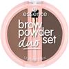 essence BROW POWDER set duo sopracciglia 02-Medium 1.8g - Altro trucco sopracciglia