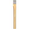 sourcing map Scalpello a freddo, largo 16 mm, lungo 200 mm, in lega di acciaio ad alta durezza, trattato termicamente, resistente, con gambo ottagonale, piatto, per tagliare rivetti, ferro, acciaio