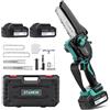 STANEW Mini Motosega Brushless 6/8 600W senza fili 2x4000mAh batterie