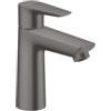 hansgrohe Rubinetto Talis E (rubinetto con erogatore altezza 110 mm), miscelatore monocomando, senza scarico di scarico, nero cromato