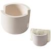 DONGKER Porta Spugna in Diatomite, Supporto per Spugne Asciugatura Rapida, Organizer per Assorbe Acqua Asciugare Pietra per Lavello da Cucina, Bagno