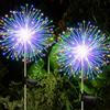 CNMTCCO Luci Solari da Giardino, 120 LED, 8 Modalità, Impermeabile IP65, 2 Pezzi Colorati