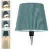 Beaeet illuminazione lampada bottiglia LED Verde menta, ricaricabile USB-C, senza fili, IP54, 3 tonalità dimmerabili, per bottiglie in vetro da tavolo, balcone, terrazza, campeggio, feste