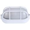Tnfeeon Luce per Paratia Luminosa per Bagno Turco per Posizione Umida Lampada da Parete o Soffitto Rotonda per Sauna a Prova di Esplosione 60W (Ovale)